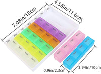 منظم حبوب الدواء الأسبوعي