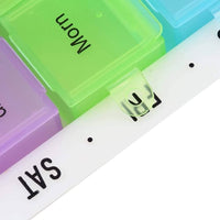 منظم حبوب الدواء الأسبوعي