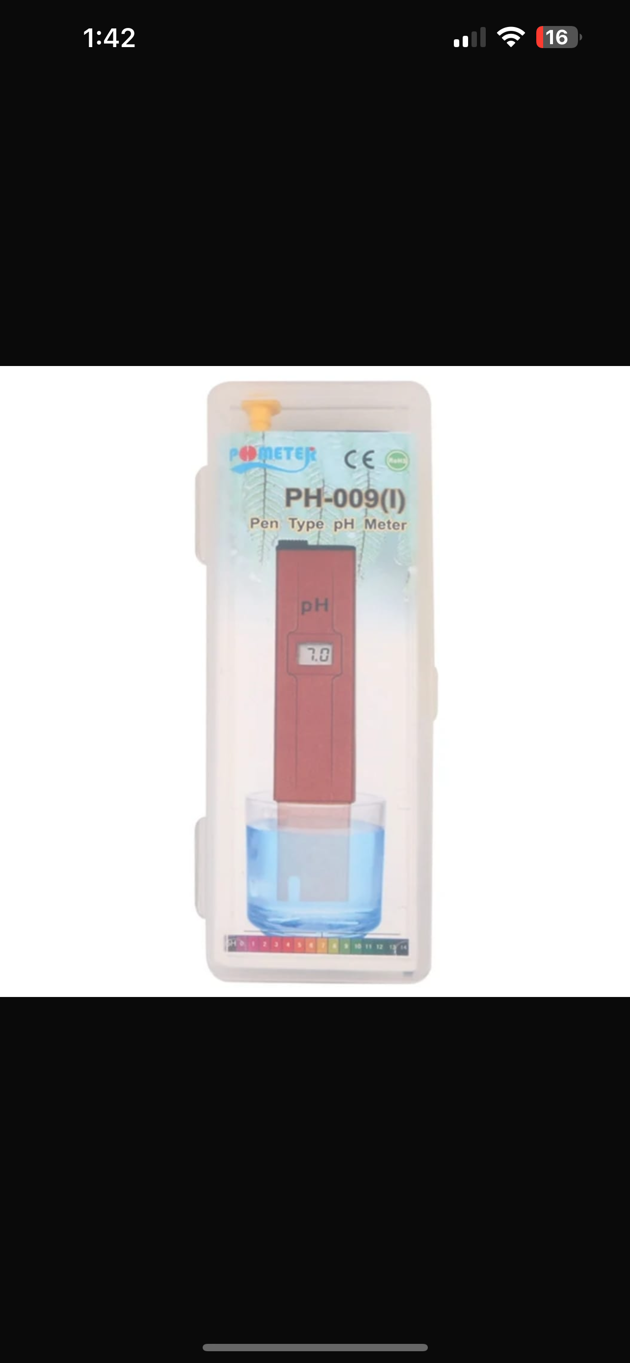 جهاز قياس حموضة المياه PH