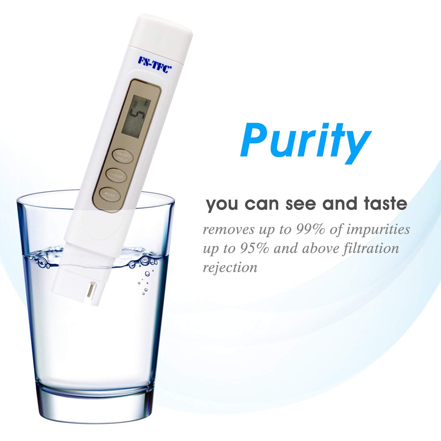 جهاز فحص جودة المياه TDS