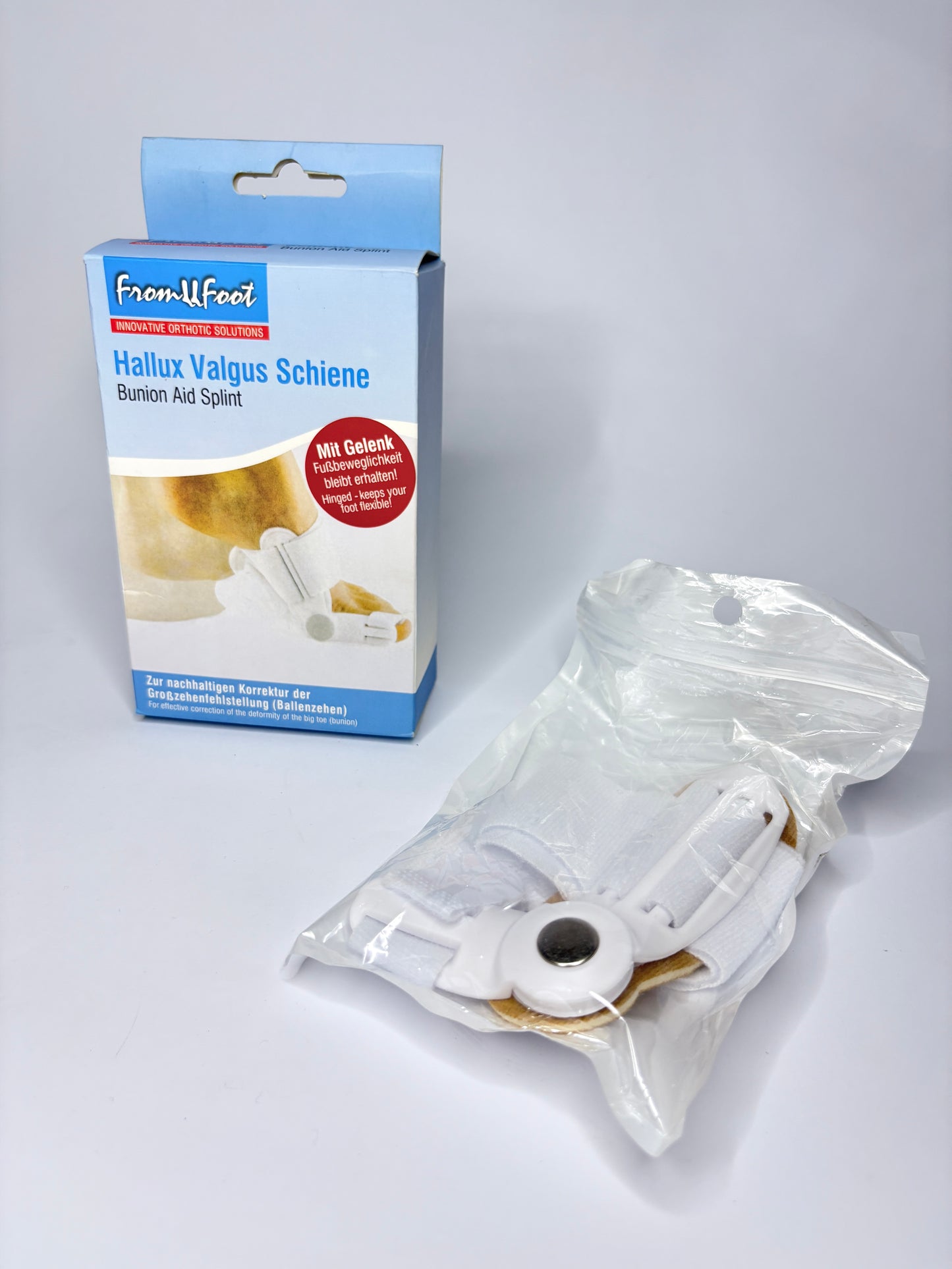 جبيرة إبهام القدم المفصلية