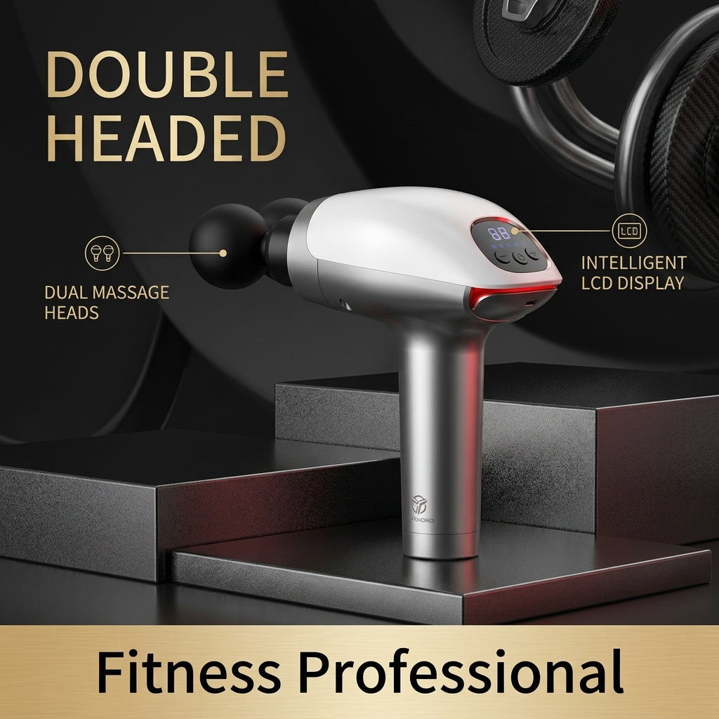 مسدس مساج مزدوج الرأس