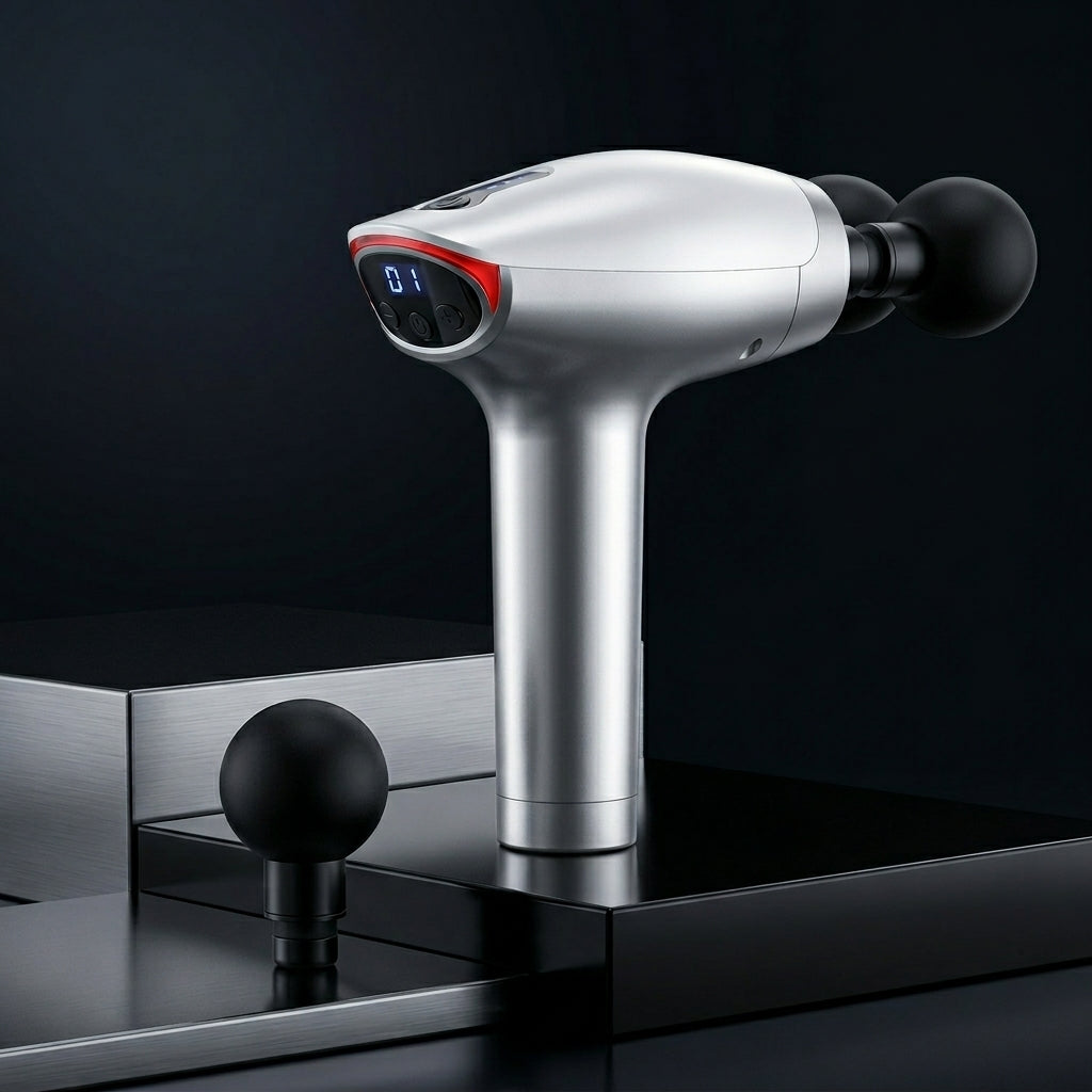 مسدس مساج مزدوج الرأس