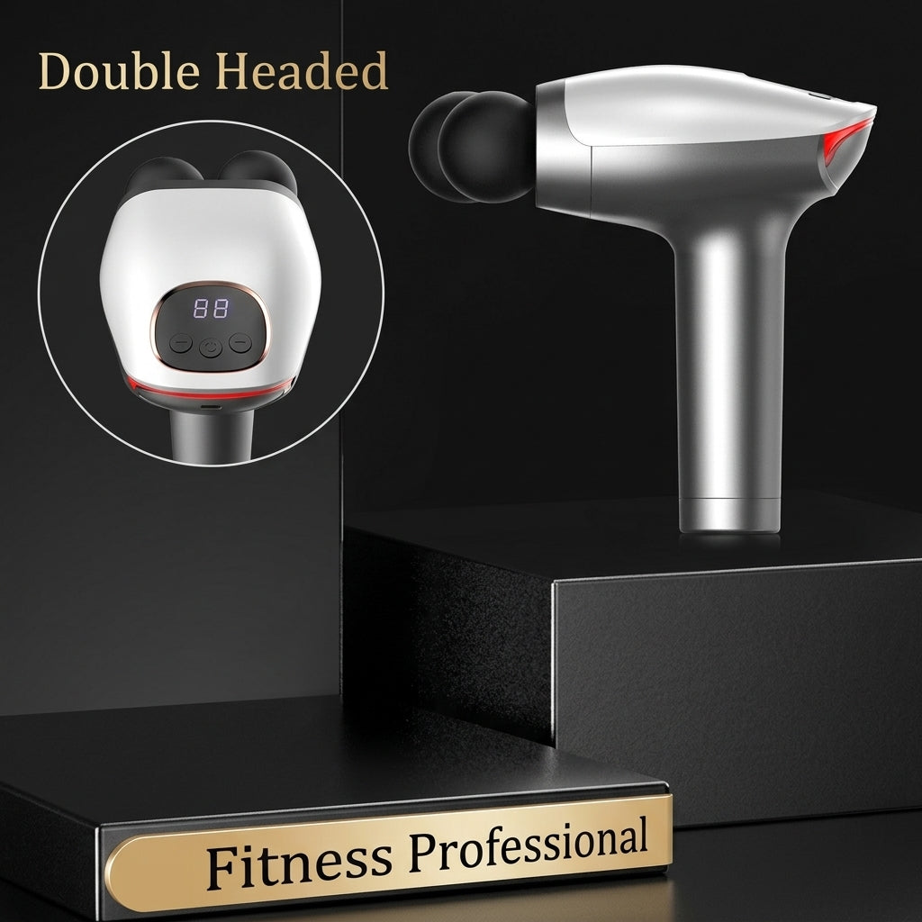 مسدس مساج مزدوج الرأس