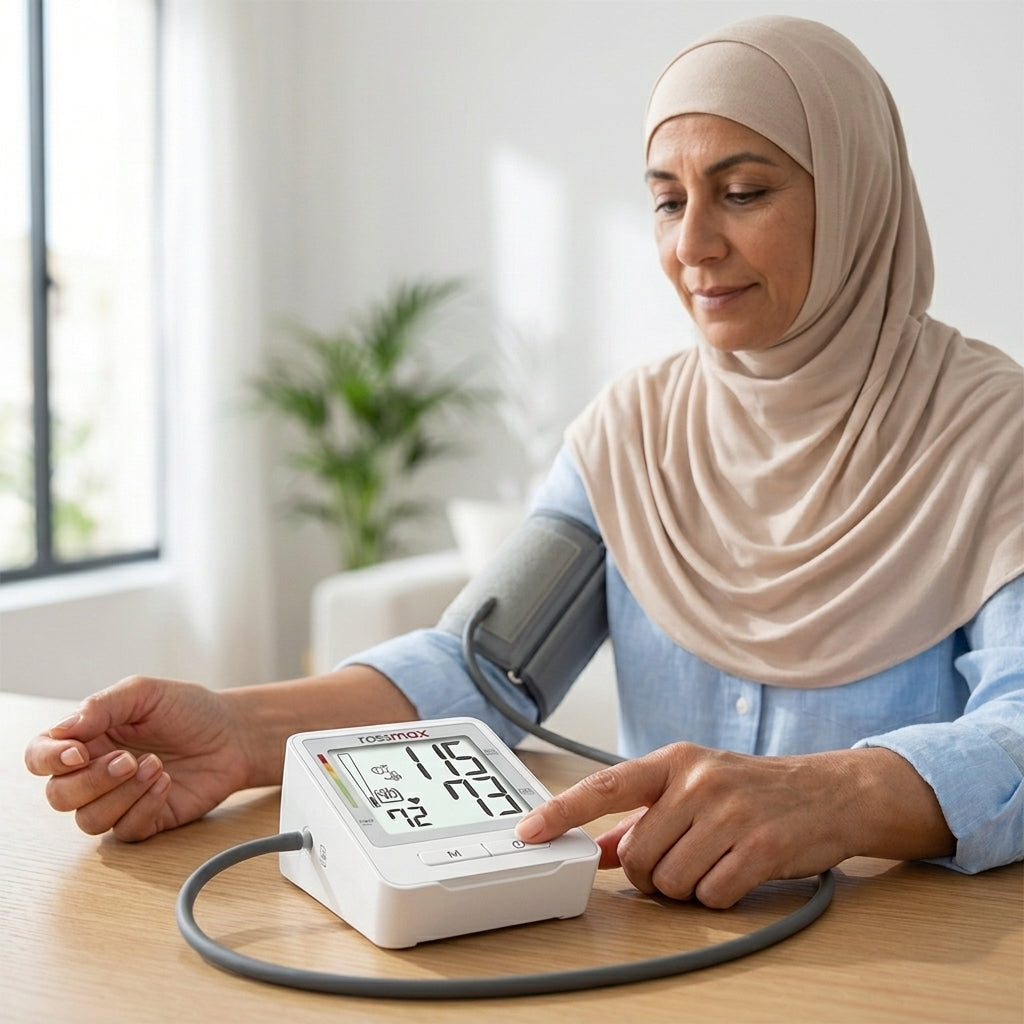 جهاز ضغط ديجيتال روز ماكس كف
